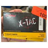 PMC X-TAC 7.6251 NATO Rifle Cartridges