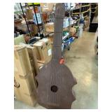 Large Rustic Metal Decorative Bass Sculpture