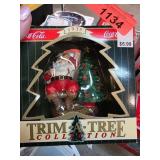 Coca-Cola Trim-A-Tree Santa Ornament