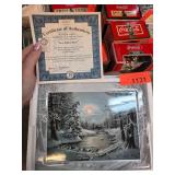 Bradford Exchange New Fallen Snow Plate