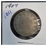 1907 Liberty Head Nickel in Protective Holder