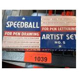 Speedball Artist Set No. 5 for Pen Lettering