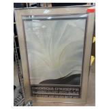 Framed Georgia OKeeffe Poster, Morning Glory