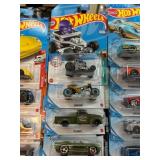 Carded Hot Wheels Die-Cast Cars