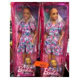 Barbie Fashionista Dolls in Floral Dresses