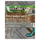 Minecraft Full Sheet Set with Pillowcases