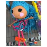 Lalaloopsy Doll with Blue Yarn Hair