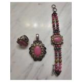 Carolyn Pollack Sterling Silver Jewelry Set