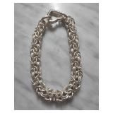 Sterling Silver Link Bracelet, 21g