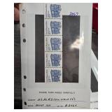 US Plate #3 Coil Strip of 5 Stamps