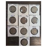 10 Better Buffalo Nickels Assorted Dates