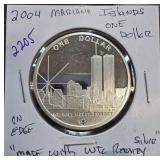 2004 Mariana Islands One Dollar Coin