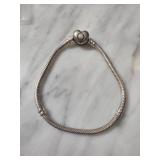 Pandora Sterling Silver Bracelet, 15g