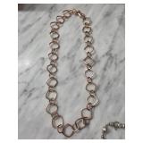 Bronze Milor Linked Necklace