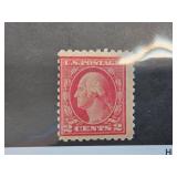 1916 U.S. 2-Cent Washington Stamp, Mint