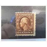 1911 US #377 Washington 4 Cent Stamp