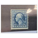 1919 US 5-Cent Washington P-10 Stamp