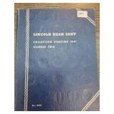 Lincoln Head Cent Collection Starting 1941