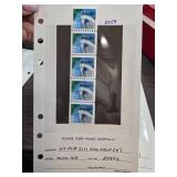 US Plate Number 5111 Coil Stamp Strip