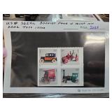 US 3629a Booklet Pane Mint State Stamps