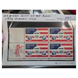 1976 US Airmail Stamp Block, Mint Condition