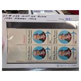 1980 US #C98 Philip Mazzei Airmail Block