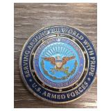 United States Armed Forces Challenge Coin