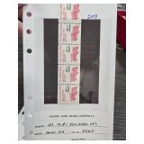 US Plate Number 1 Mint Coil Strip of 5