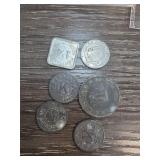 Vintage Metal Tokens