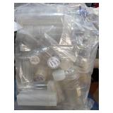 Lot of Mixed Plastic Coin Tubes