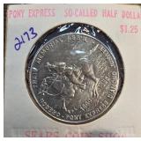 Pony Express So-Called Half Dollar Token