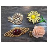 Four Decorative Pins