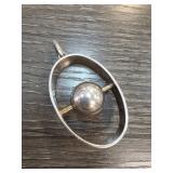 Sterling Silver Pendant, 20.8g