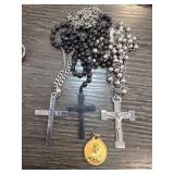 Religious Pendants and Rosary Chains