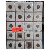 Encased US Pennies, 1930s-1950s