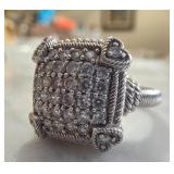 Judith Ripka Sterling Silver Ring