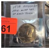 1978 Kennedy Half Dollar Mint Set Coin