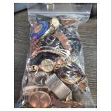 Bag of Assorted Watches and Accessories
