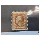 1917 4-Cent Washington US Postage Stamp