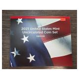 2021 United States Mint Uncirculated Coin Set