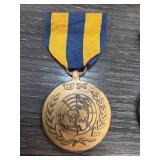 United Nations Service Medal with Ribbon