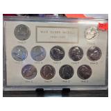 WWII-Era War Nickel Set (1942-1945)