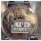 Andrew Jackson 20 Banknote Commemorative Coin