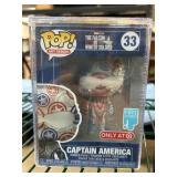 Pop! Art Series Captain America Figure #33