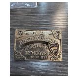 Metal Pin in Ouija Board Design