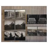 5 Vintage Stereoscopic Photograph Cards