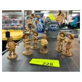 Hand-Painted Wooden Figurines
