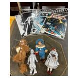 Dolls and Captain America Comics