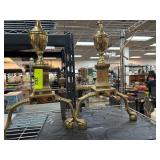 Brass Fireplace Andirons