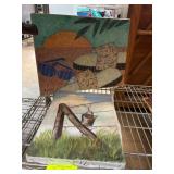 Two Decorative Artworks by Different Artists